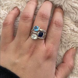 Lia Sophia blue ring